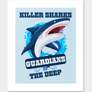 Shark Posters and Art